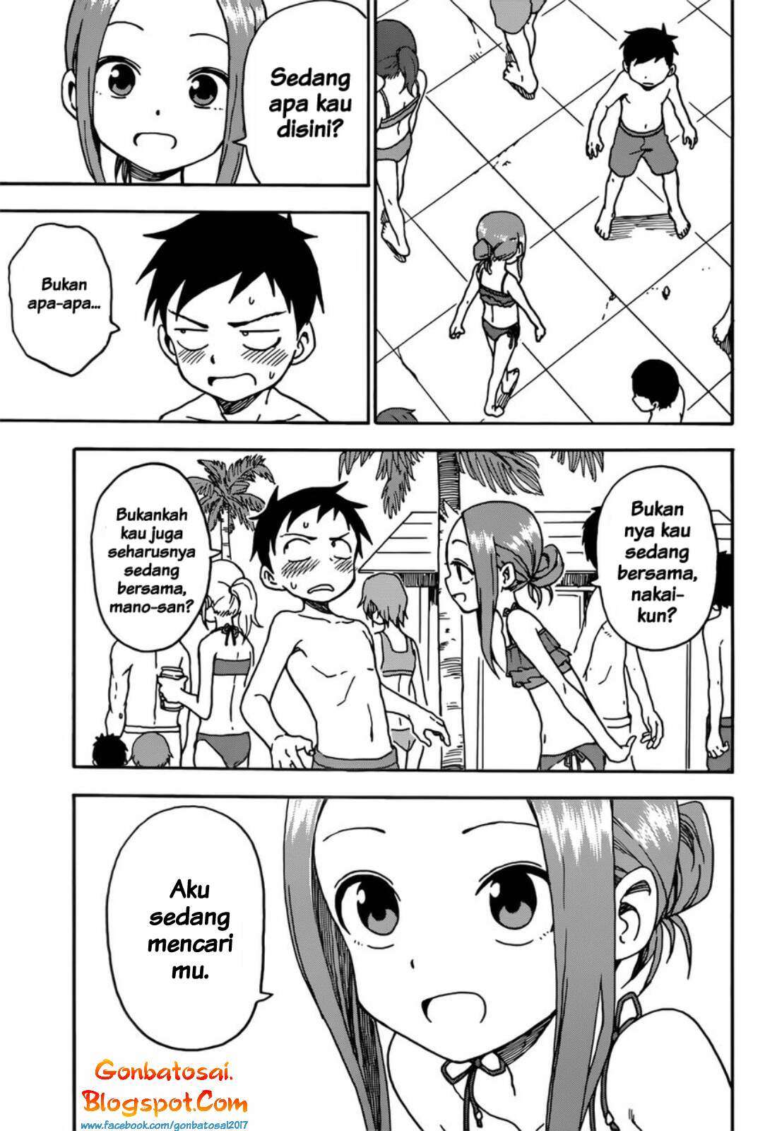 Karakai Jouzu no Takagi-san Chapter 58 Gambar 15