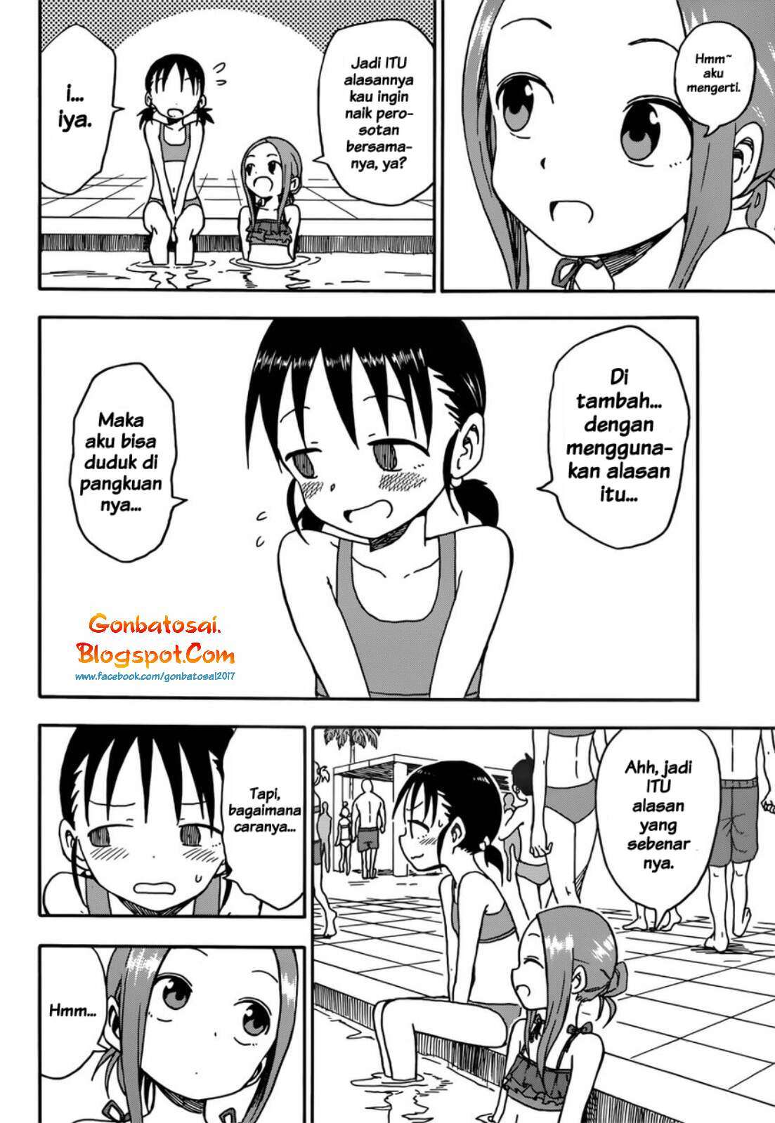 Karakai Jouzu no Takagi-san Chapter 57 Gambar 14