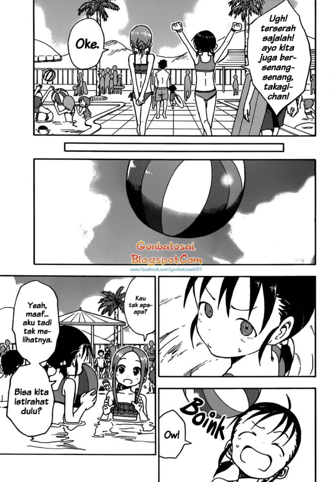 Karakai Jouzu no Takagi-san Chapter 57 Gambar 8