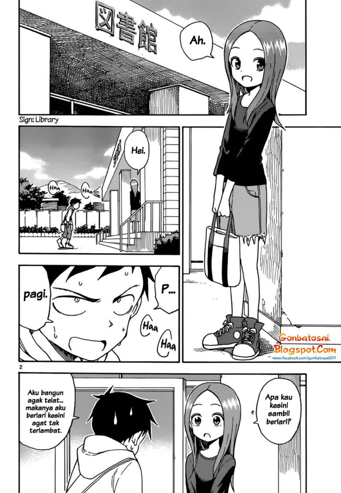 Karakai Jouzu no Takagi-san Chapter 55 Gambar 3