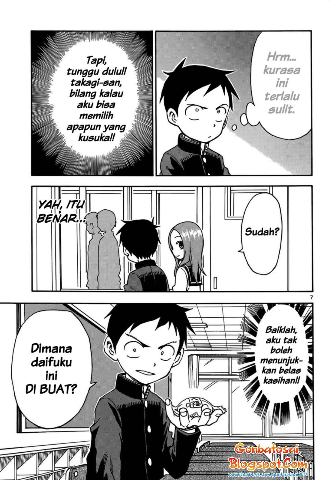 Karakai Jouzu no Takagi-san Chapter 54 Gambar 8