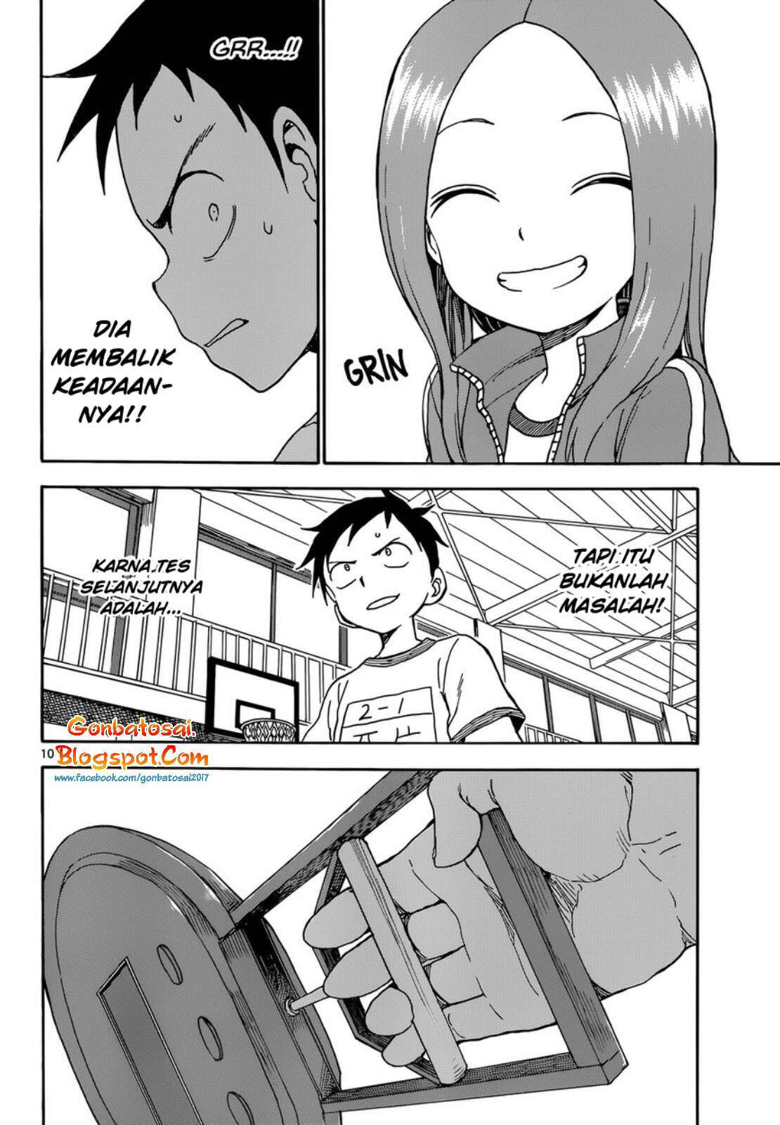 Karakai Jouzu no Takagi-san Chapter 52 Gambar 11