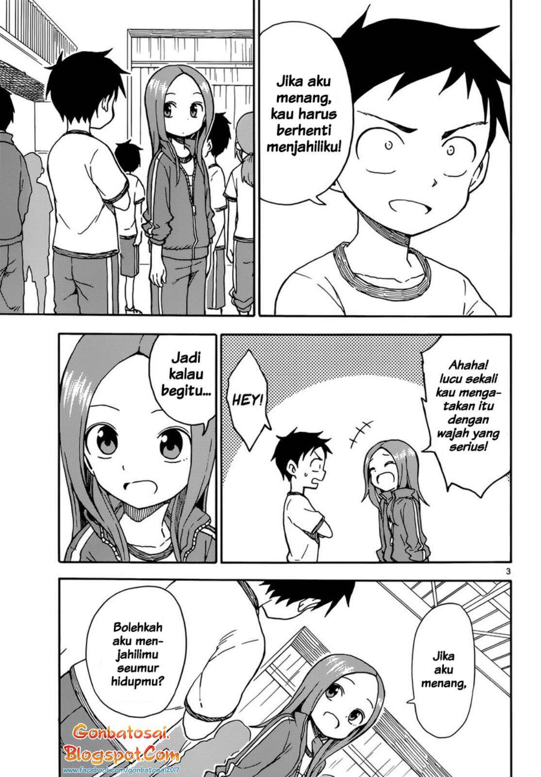 Karakai Jouzu no Takagi-san Chapter 52 Gambar 4