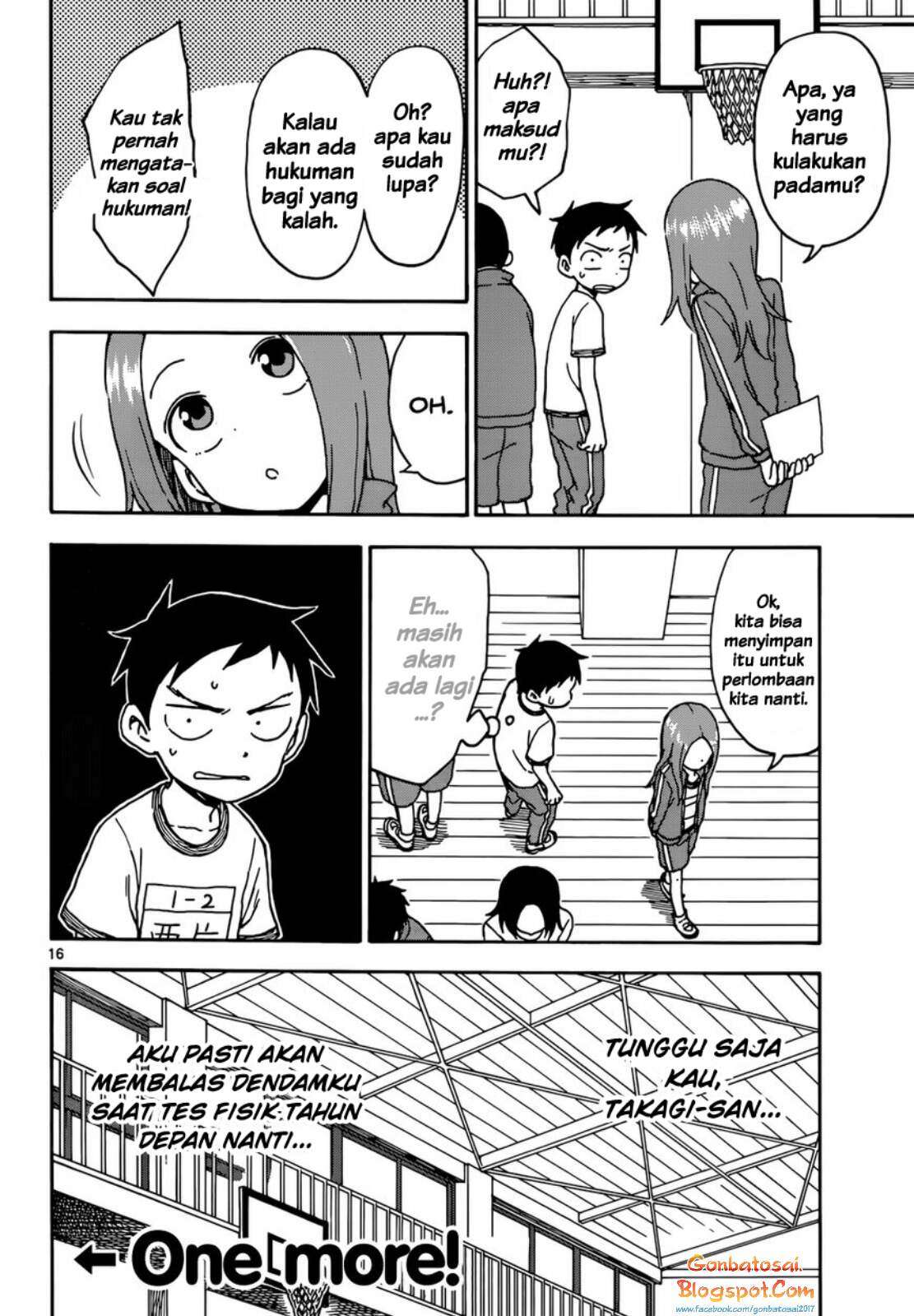 Karakai Jouzu no Takagi-san Chapter 51 Gambar 19