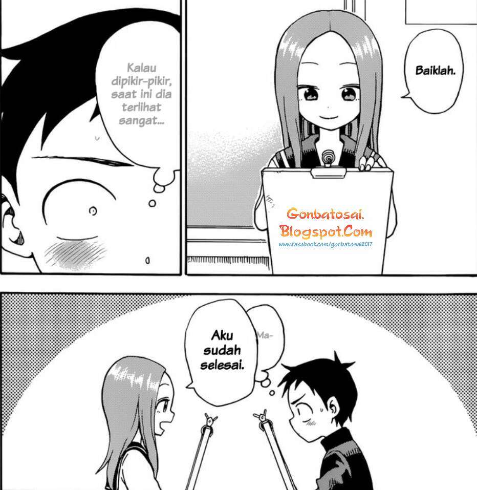 Karakai Jouzu no Takagi-san Chapter 50 Gambar 18