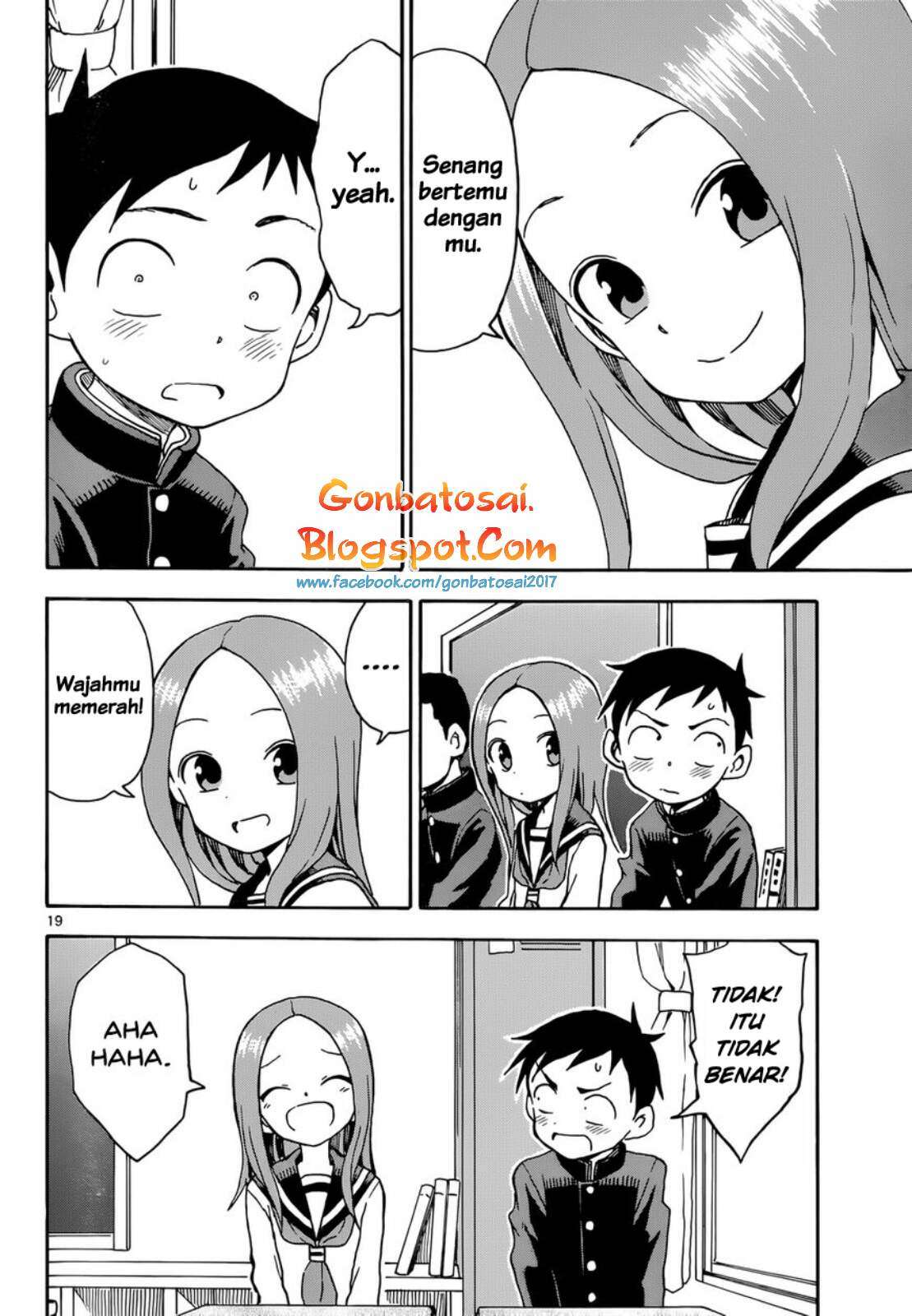 Karakai Jouzu no Takagi-san Chapter 48 Gambar 21