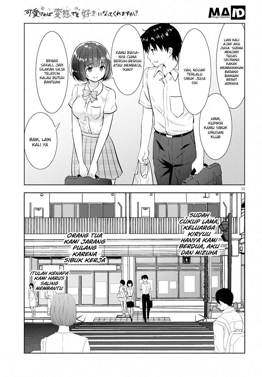 Kawaikereba Hentai demo Suki ni Natte Kuremasu ka? Chapter 14 Gambar 18