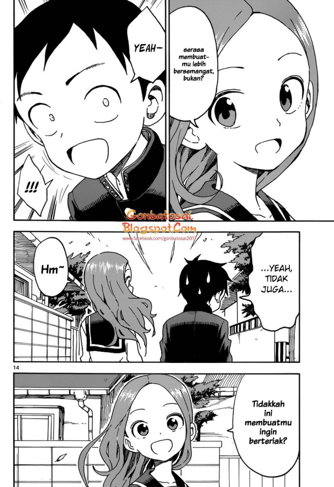 Karakai Jouzu no Takagi-san Chapter 41 Gambar 16