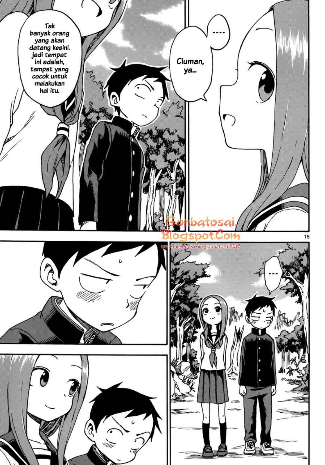 Karakai Jouzu no Takagi-san Chapter 40 Gambar 18