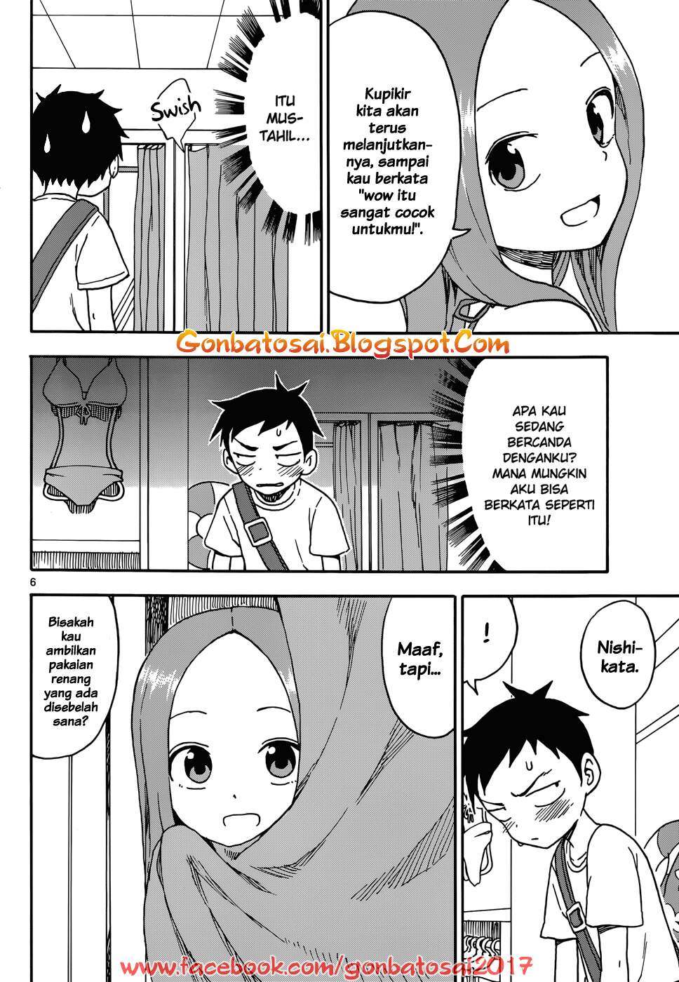 Karakai Jouzu no Takagi-san Chapter 39 Gambar 6