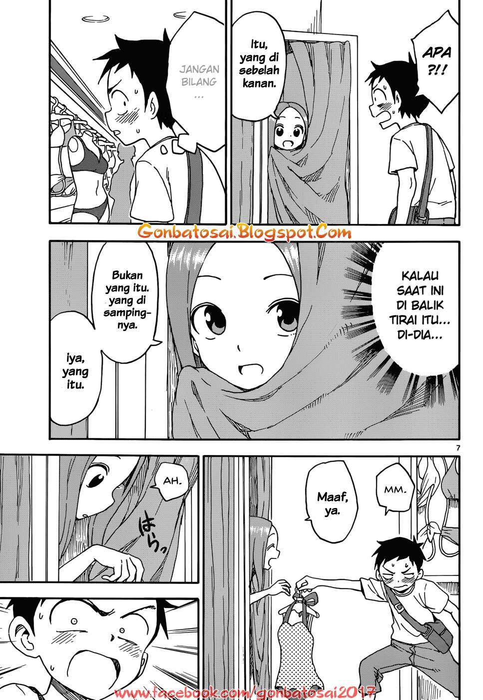 Karakai Jouzu no Takagi-san Chapter 39 Gambar 7