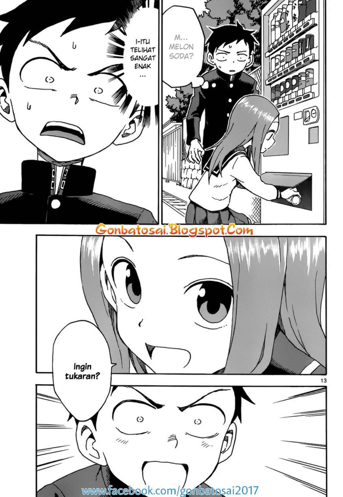 Karakai Jouzu no Takagi-san Chapter 37 Gambar 15