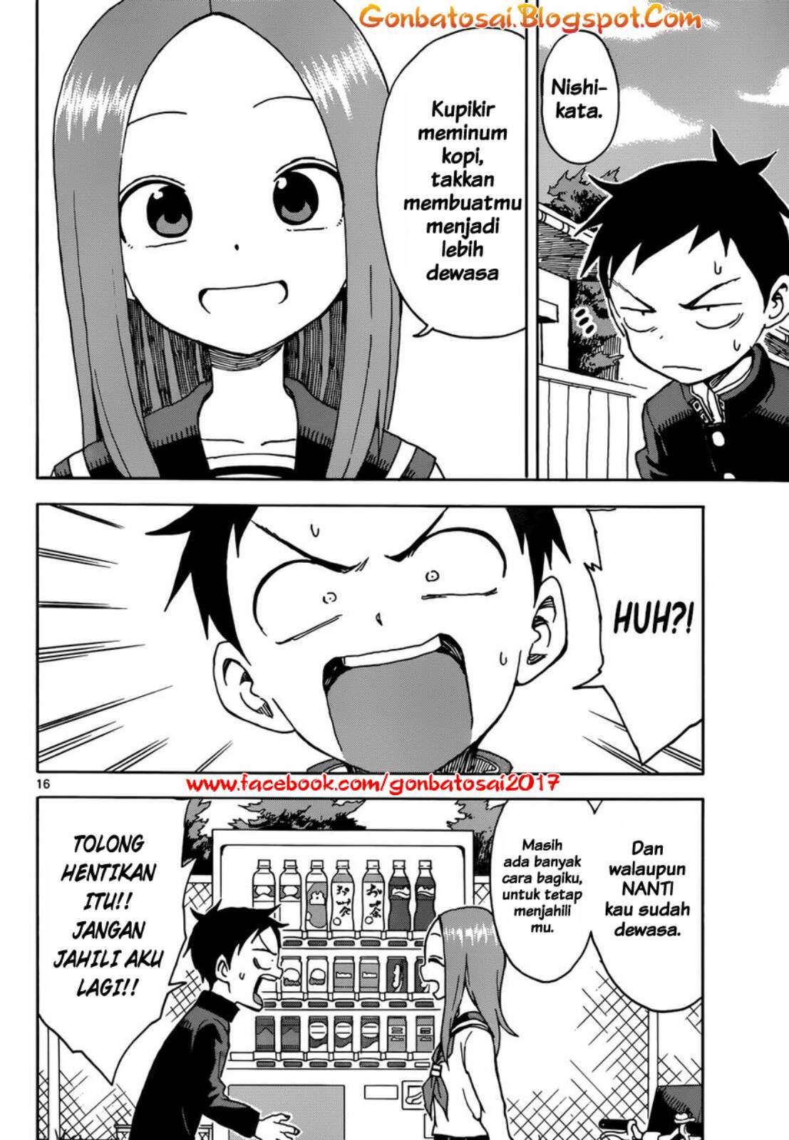 Karakai Jouzu no Takagi-san Chapter 37 Gambar 17