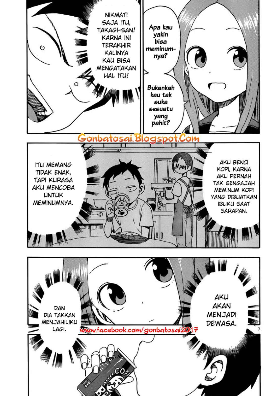 Karakai Jouzu no Takagi-san Chapter 37 Gambar 8