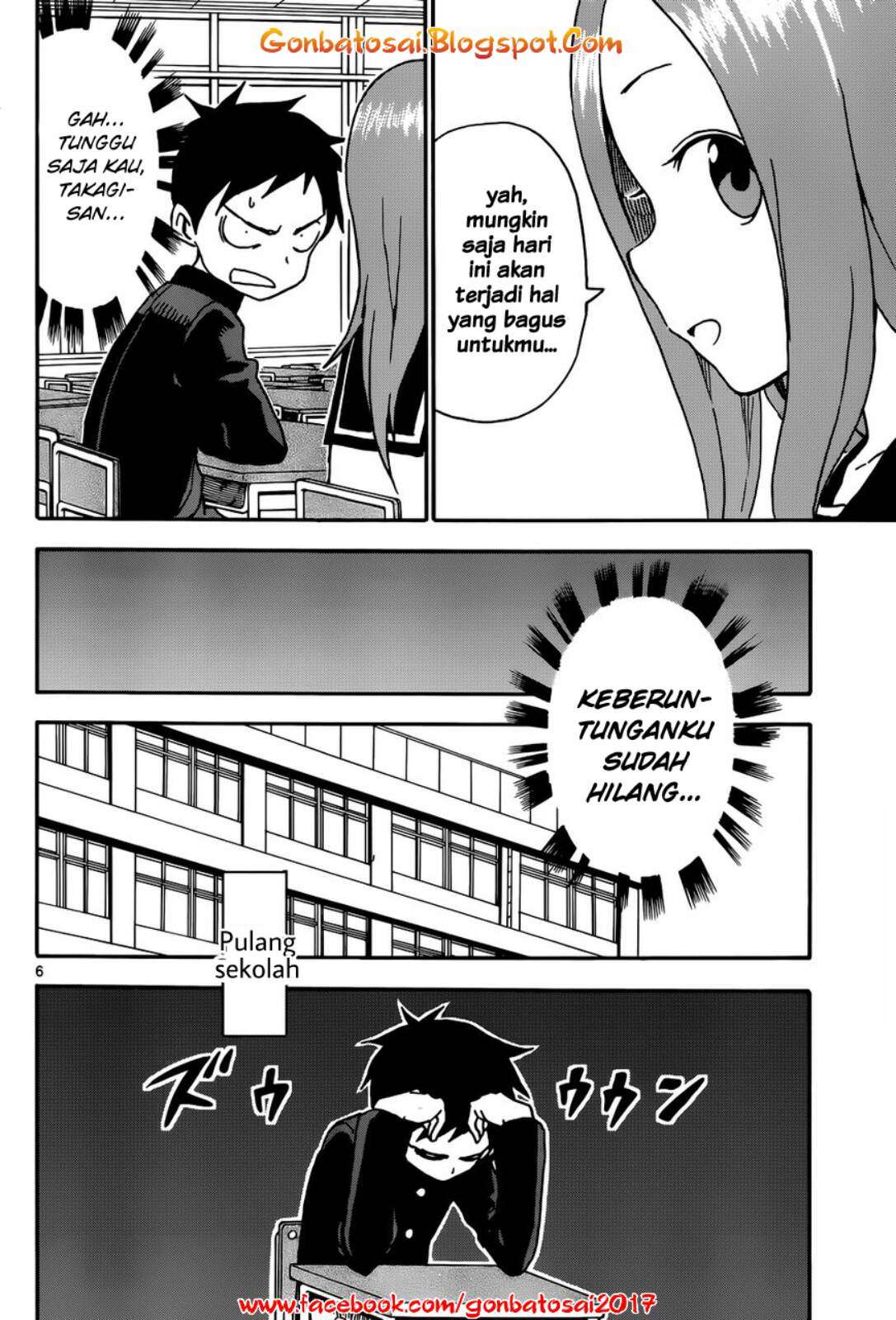 Karakai Jouzu no Takagi-san Chapter 36 Gambar 7