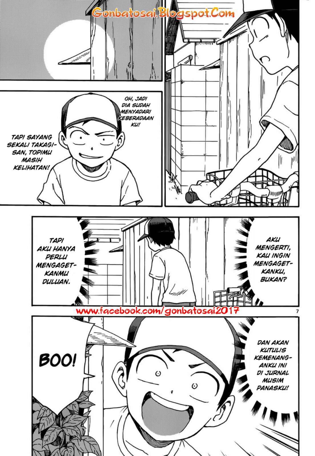 Karakai Jouzu no Takagi-san Chapter 35 Gambar 8