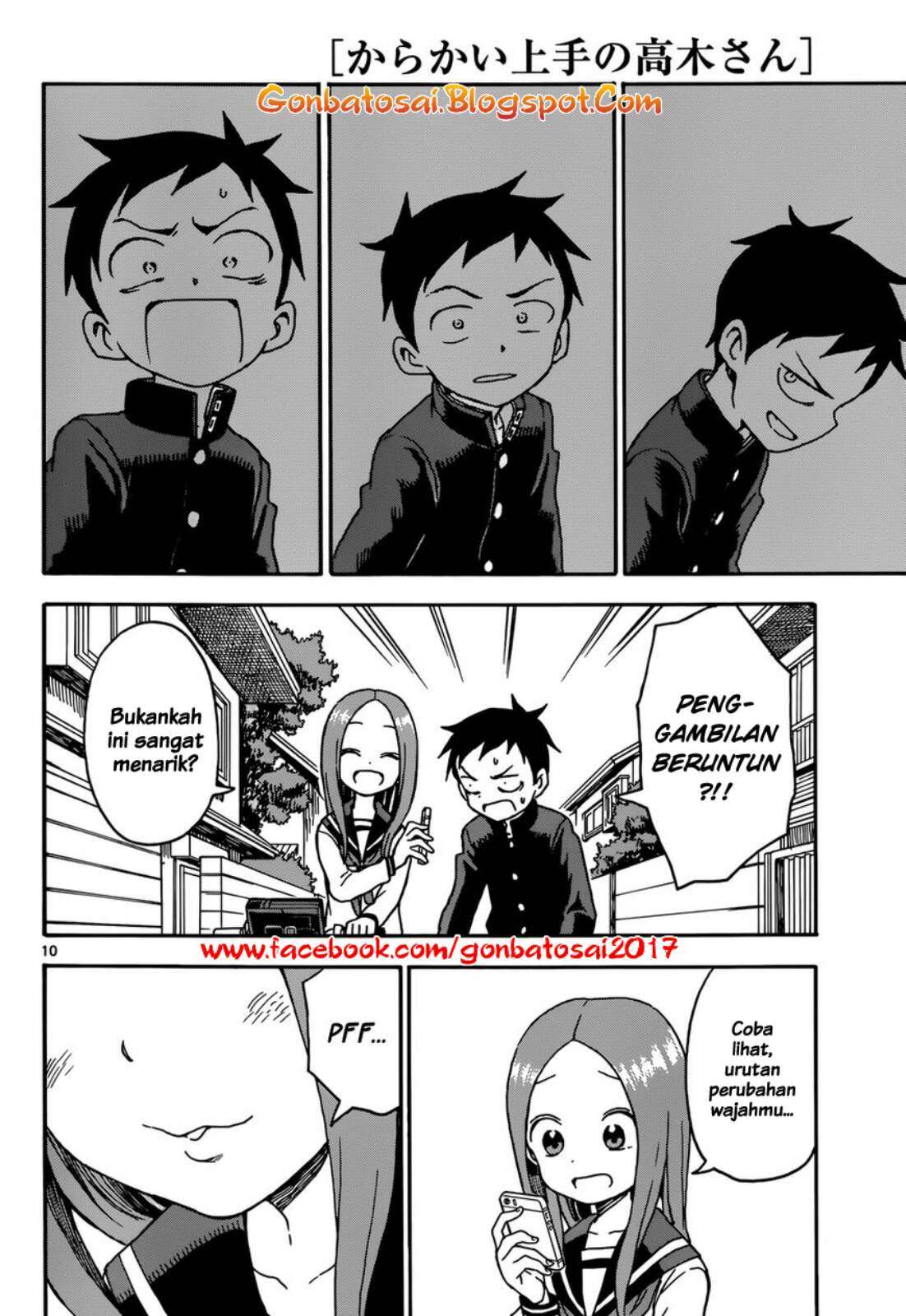 Karakai Jouzu no Takagi-san Chapter 34 Gambar 11