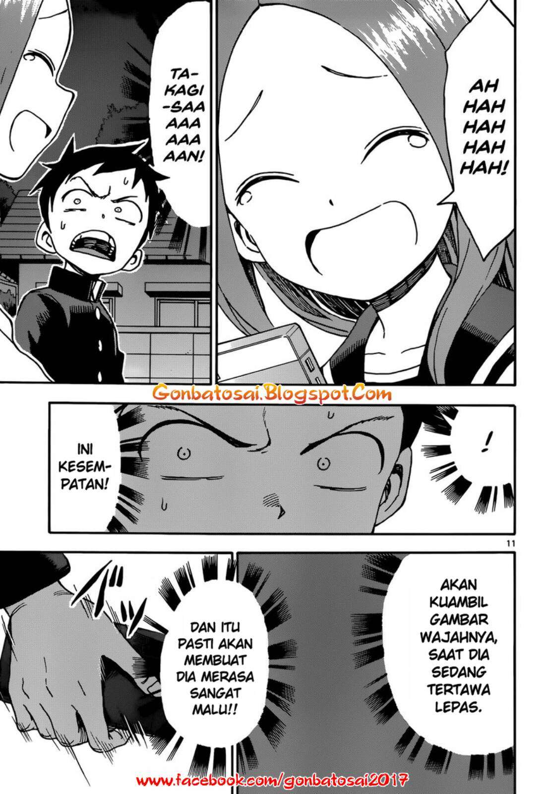 Karakai Jouzu no Takagi-san Chapter 34 Gambar 13