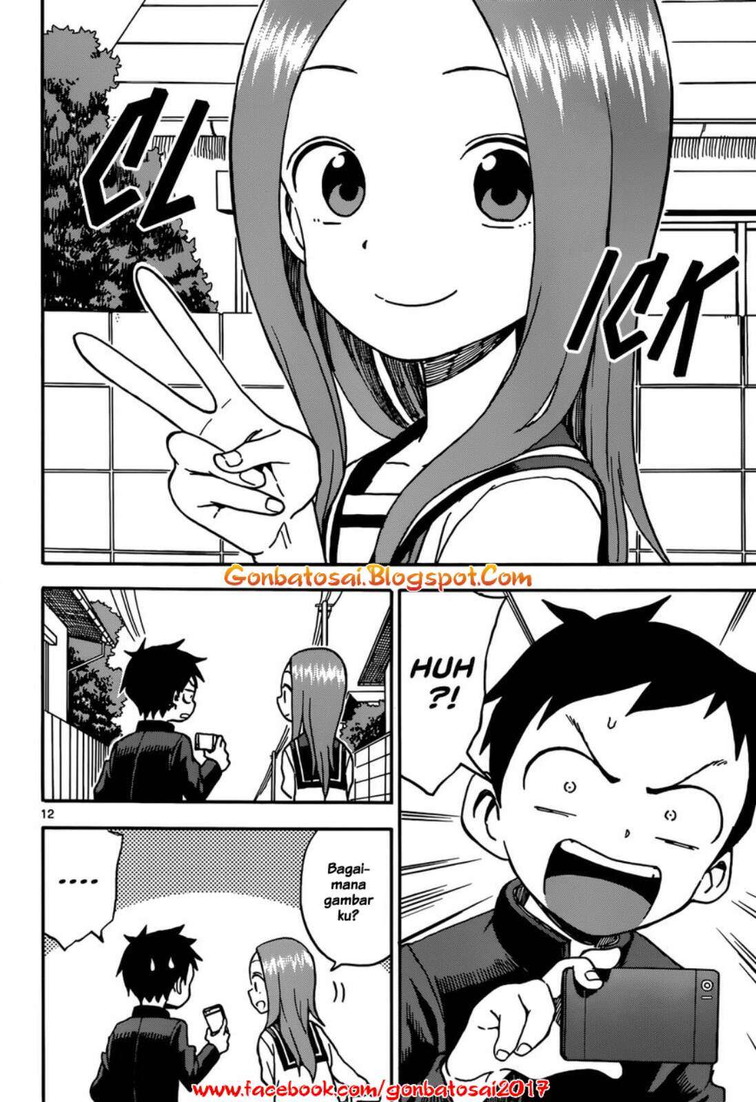 Karakai Jouzu no Takagi-san Chapter 34 Gambar 14