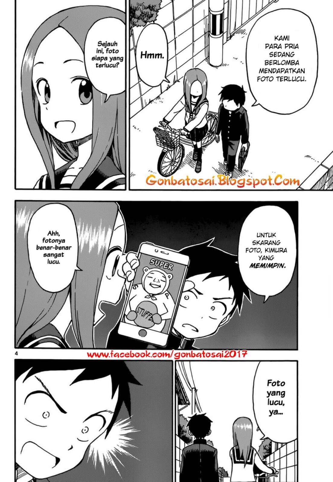 Karakai Jouzu no Takagi-san Chapter 34 Gambar 5