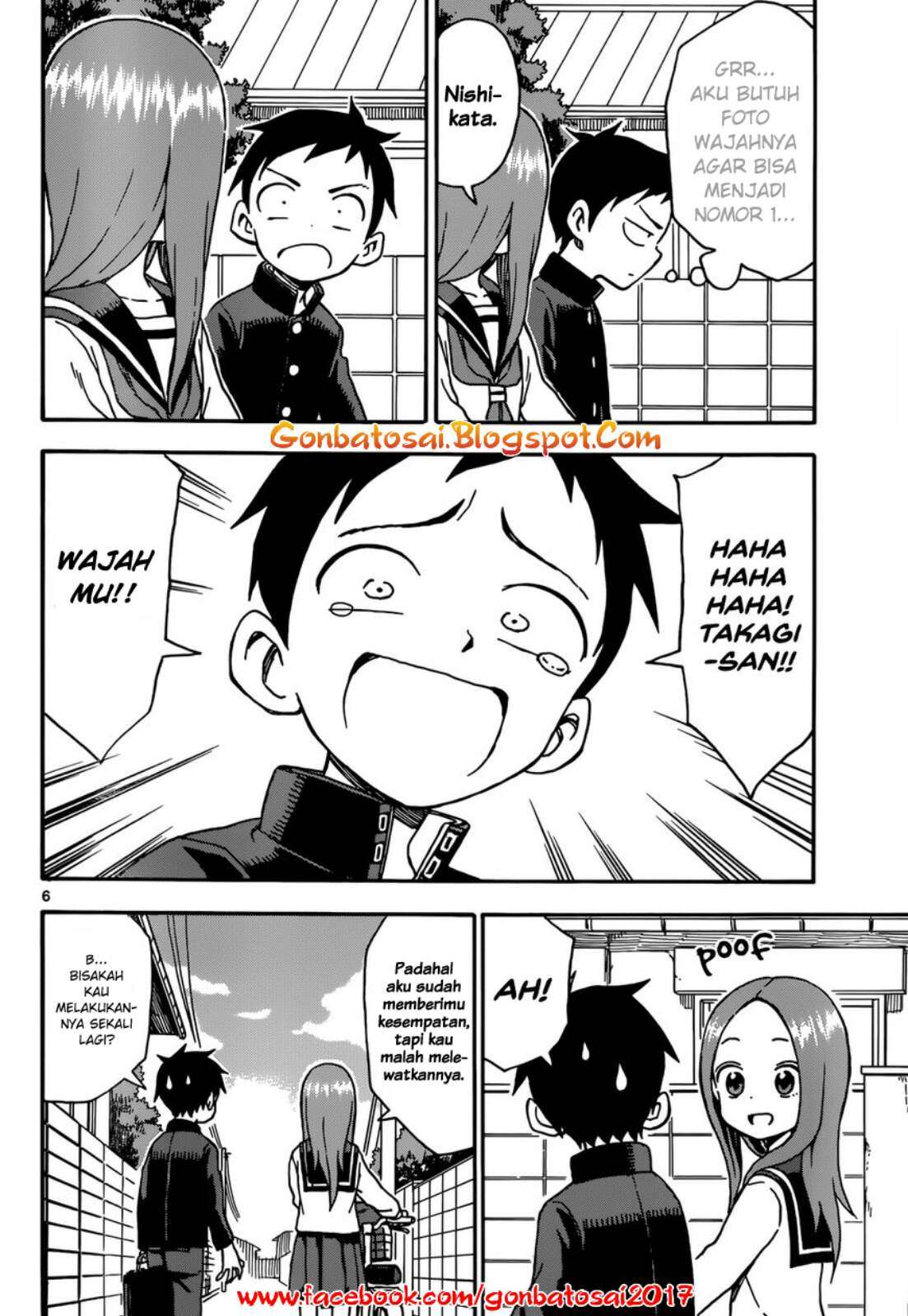 Karakai Jouzu no Takagi-san Chapter 34 Gambar 7