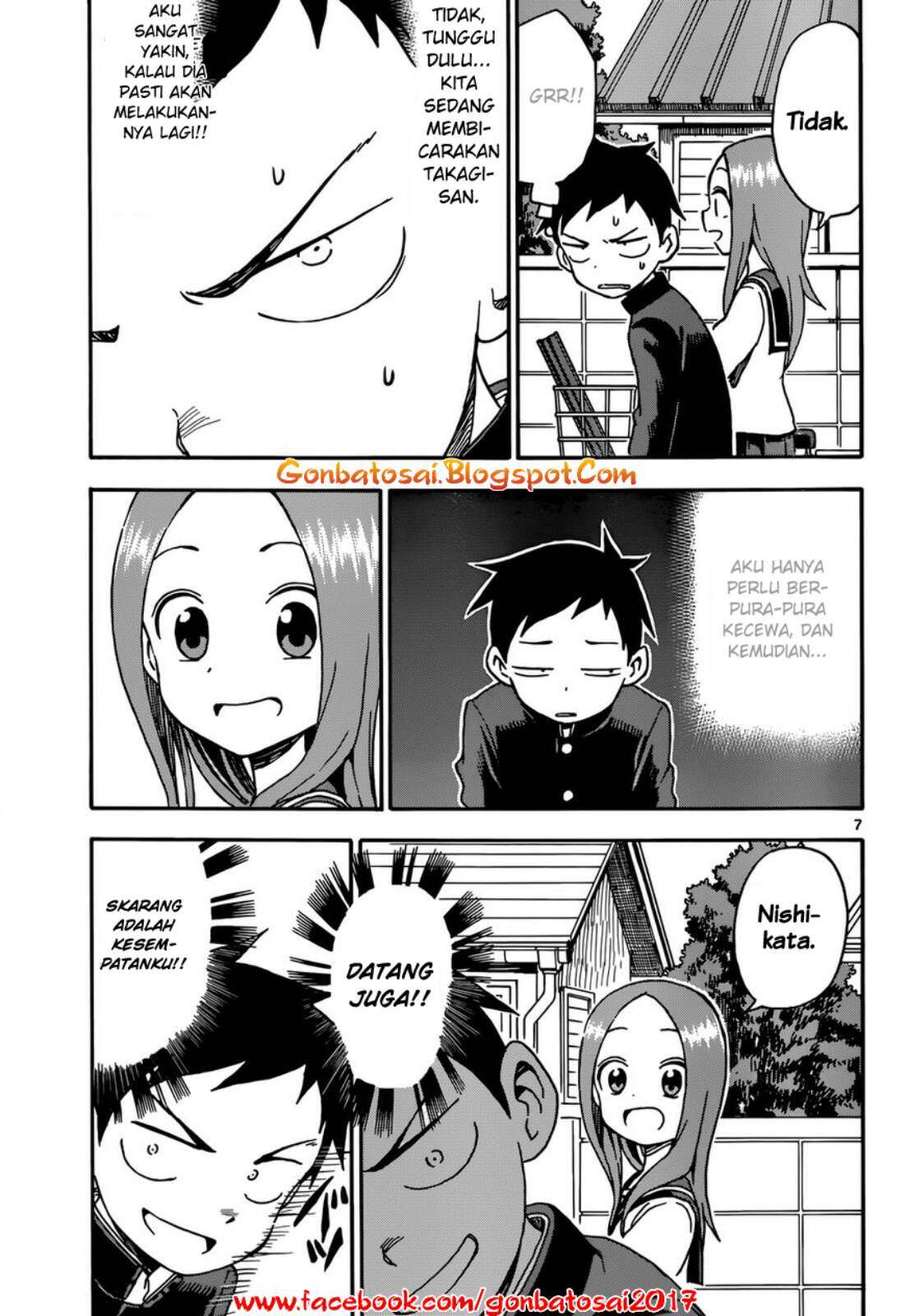 Karakai Jouzu no Takagi-san Chapter 34 Gambar 8