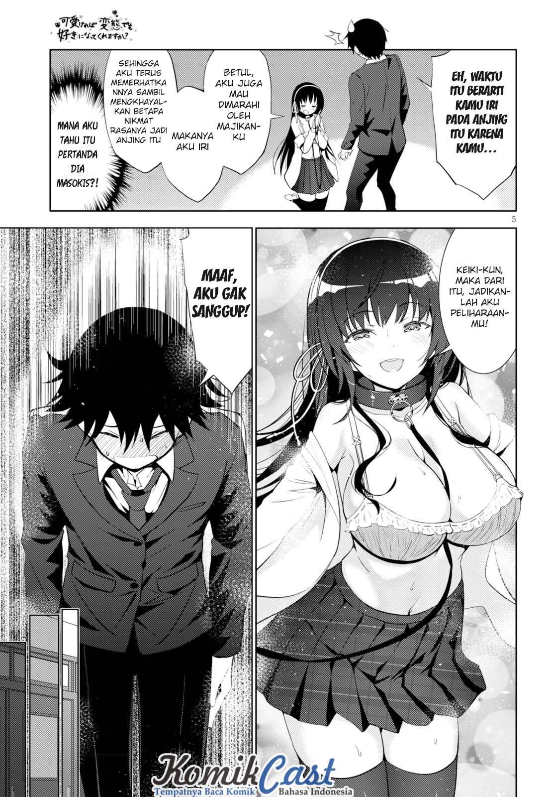 Kawaikereba Hentai demo Suki ni Natte Kuremasu ka? Chapter 6 Gambar 6