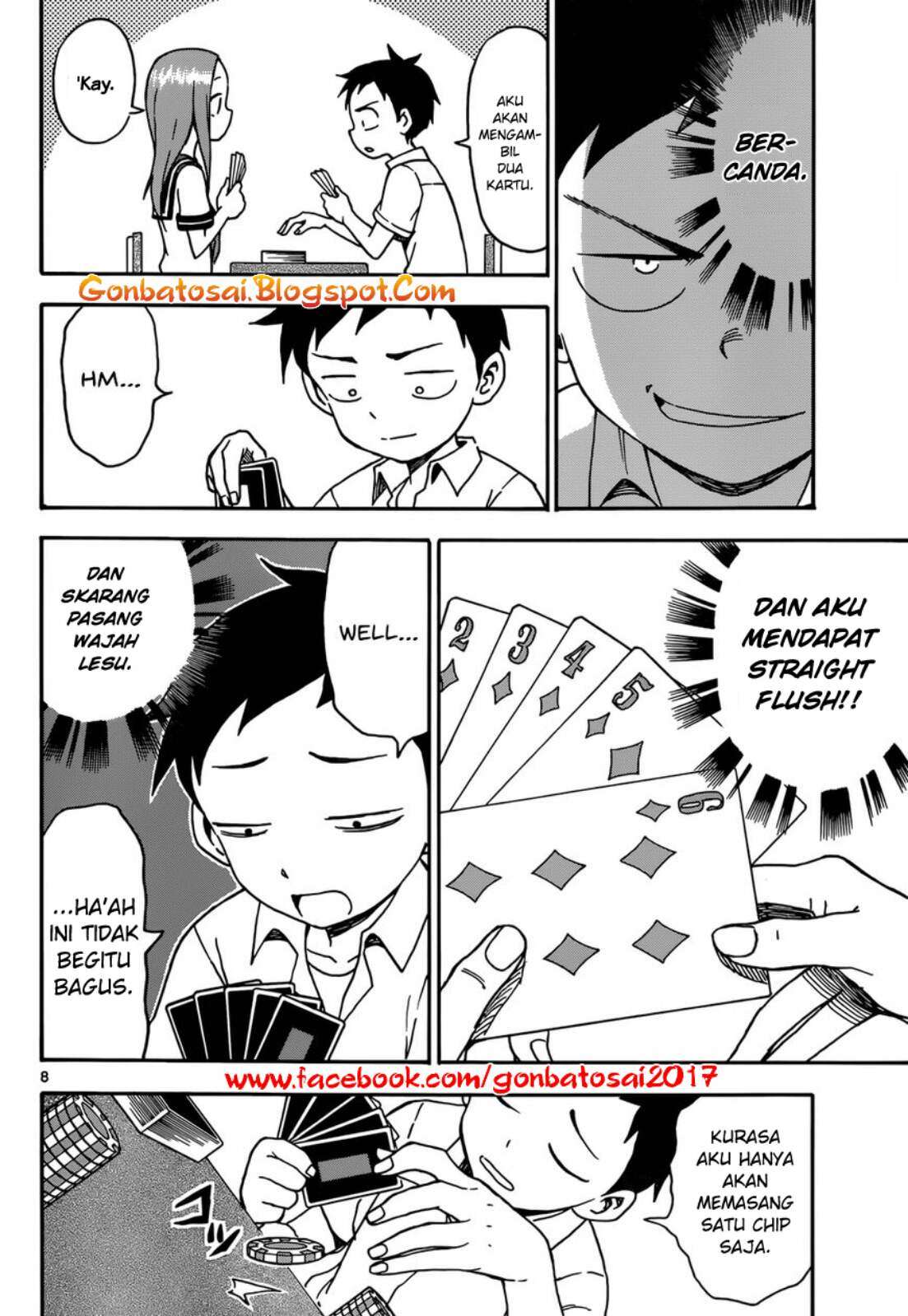 Karakai Jouzu no Takagi-san Chapter 33 Gambar 10