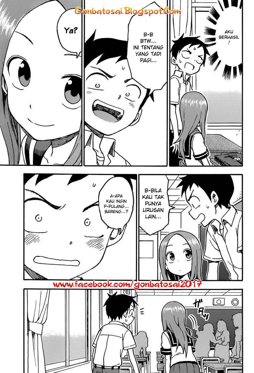 Karakai Jouzu no Takagi-san Chapter 32 Gambar 16