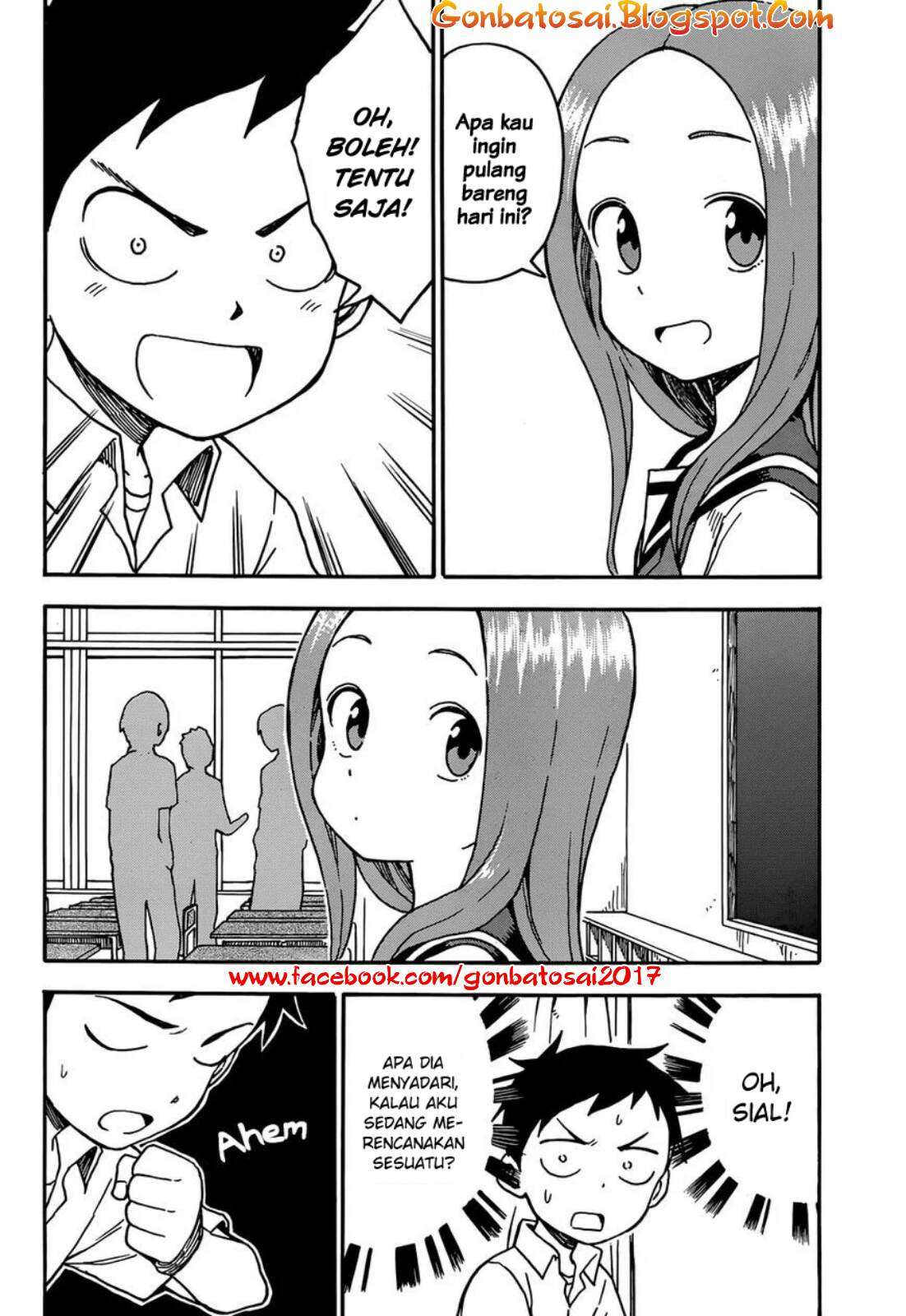 Karakai Jouzu no Takagi-san Chapter 32 Gambar 6