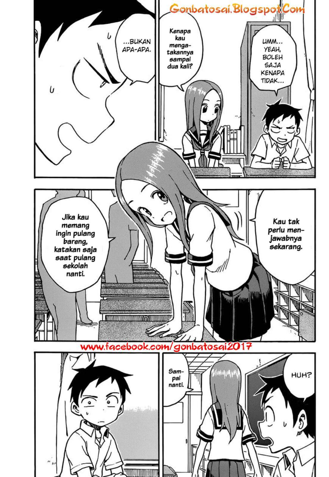 Karakai Jouzu no Takagi-san Chapter 32 Gambar 7