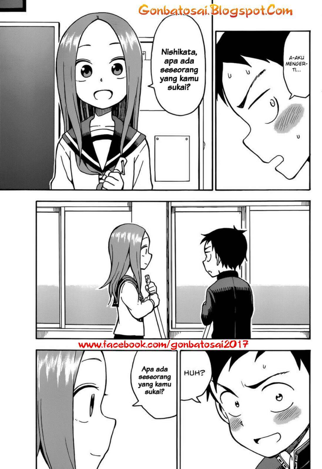 Karakai Jouzu no Takagi-san Chapter 29 Gambar 11