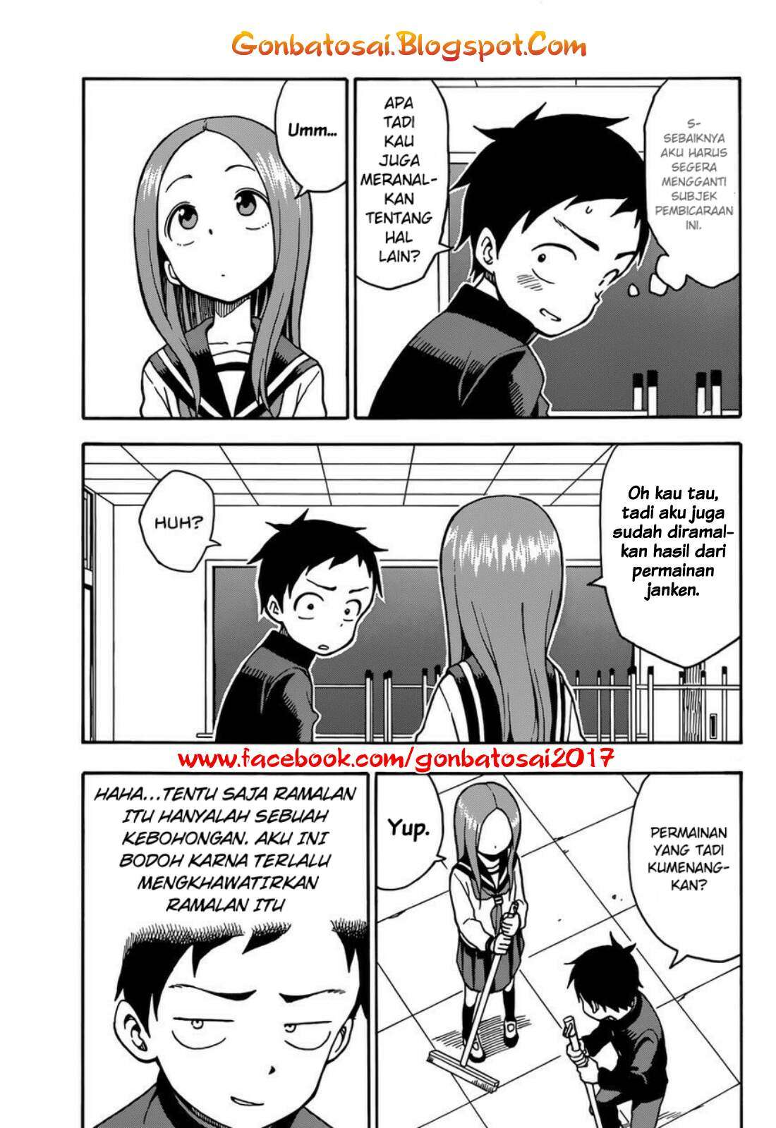 Karakai Jouzu no Takagi-san Chapter 29 Gambar 18