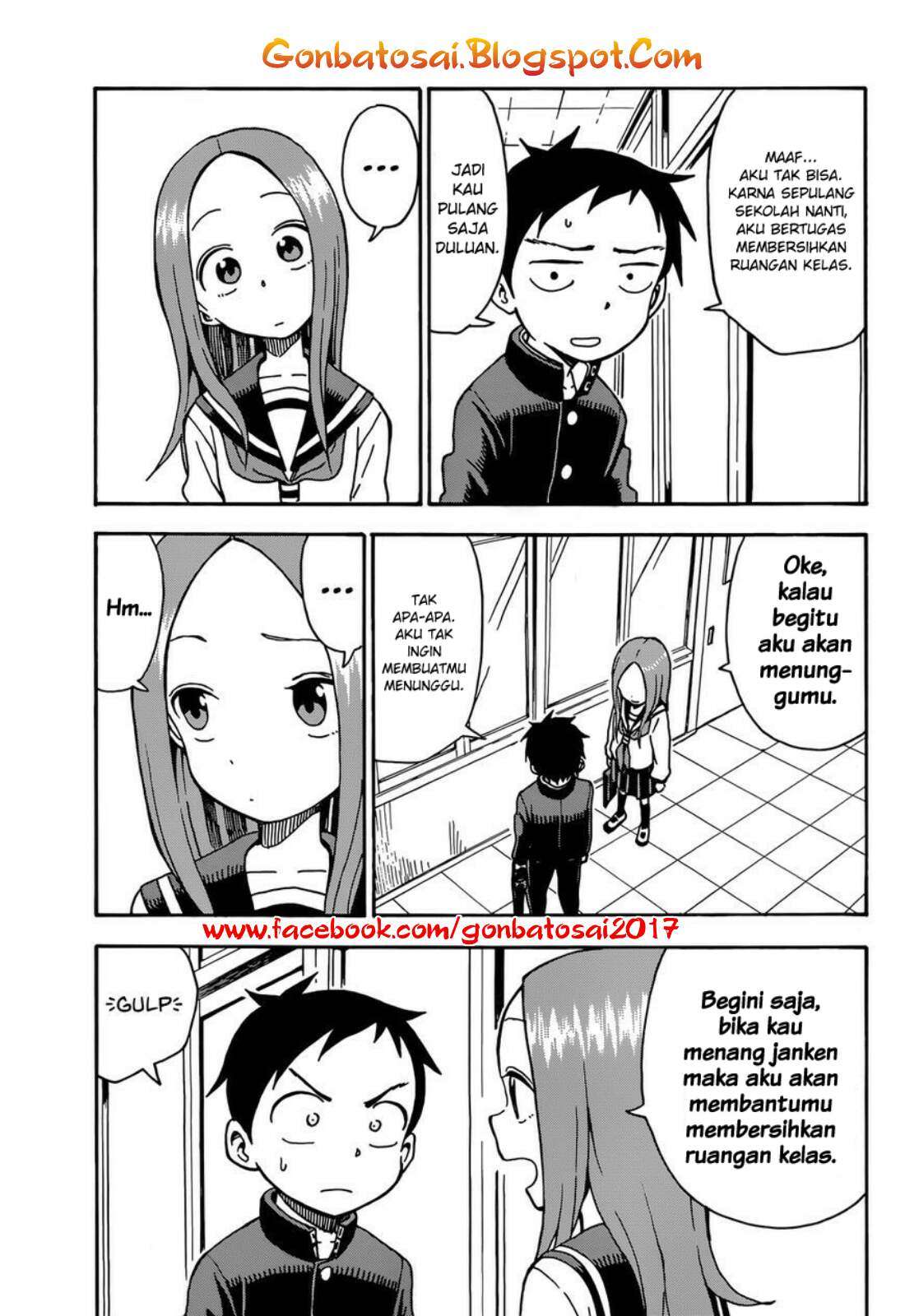 Karakai Jouzu no Takagi-san Chapter 29 Gambar 4