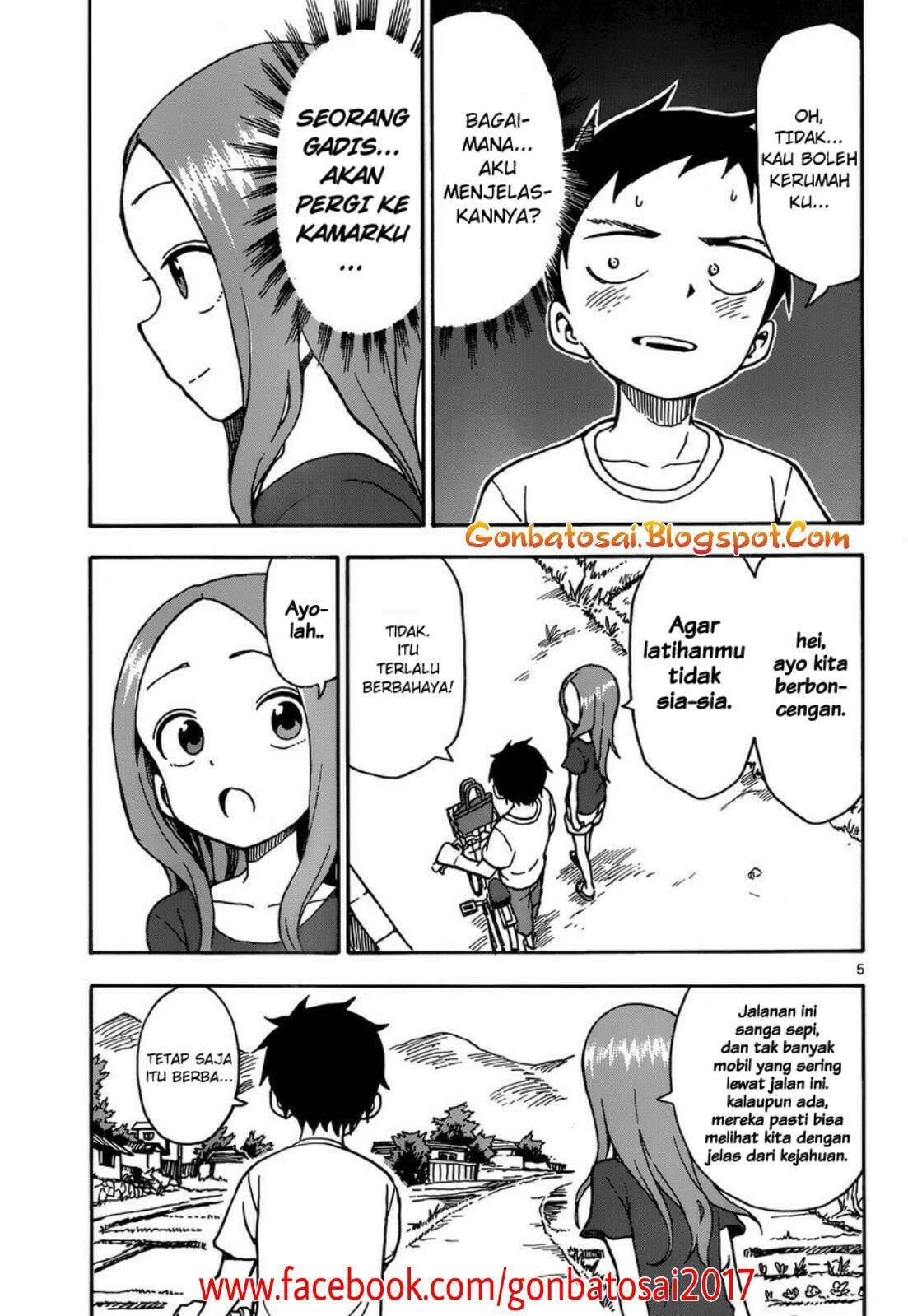 Karakai Jouzu no Takagi-san Chapter 28 Gambar 7