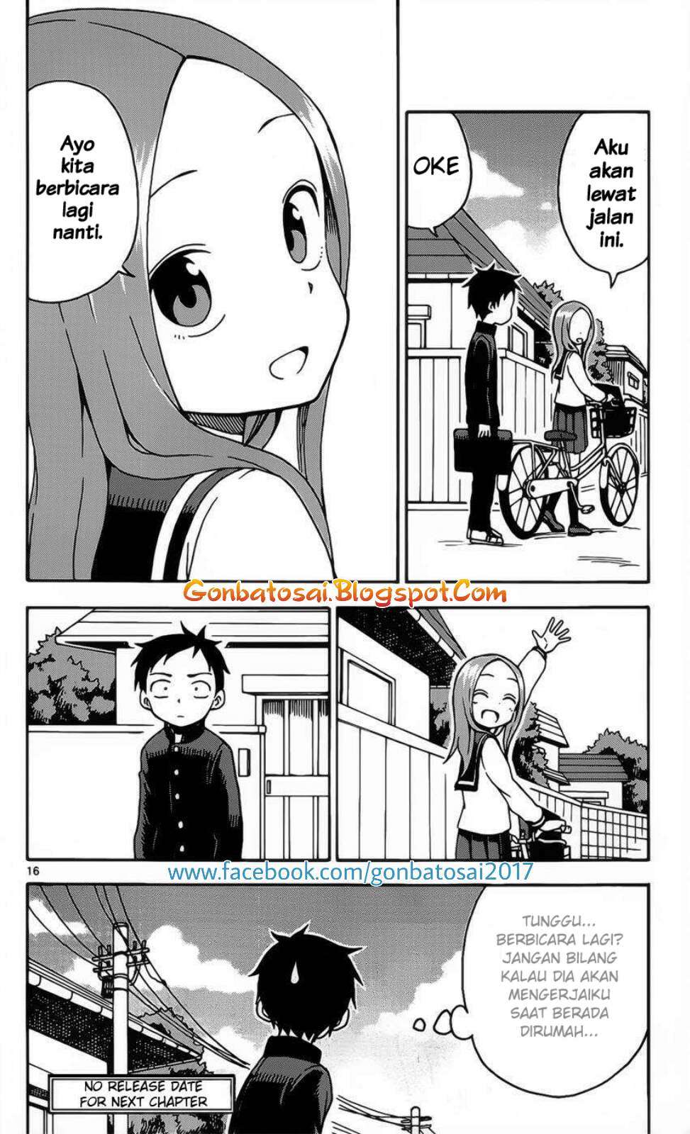 Karakai Jouzu no Takagi-san Chapter 27 Gambar 18