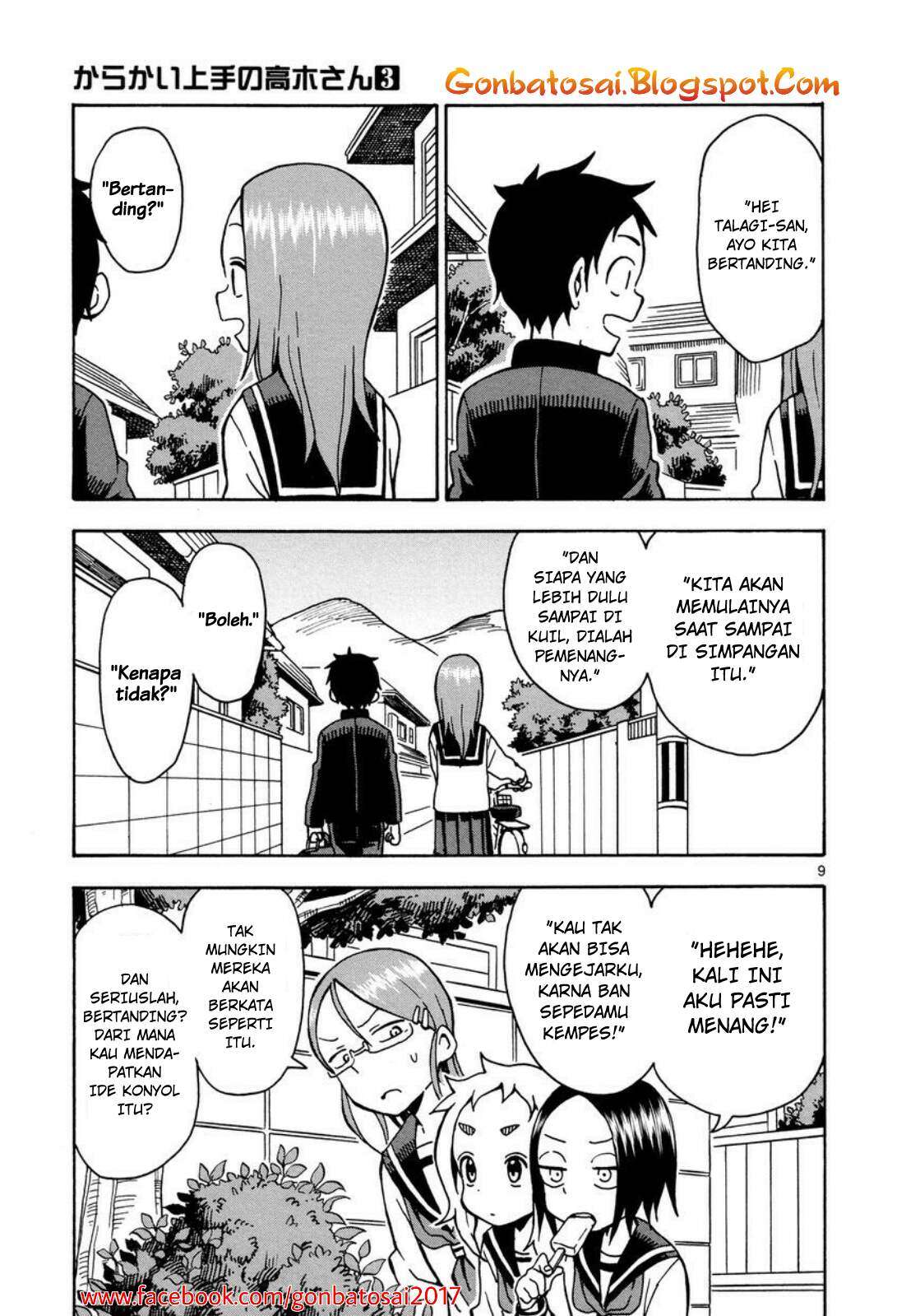 Karakai Jouzu no Takagi-san Chapter 26 Gambar 11