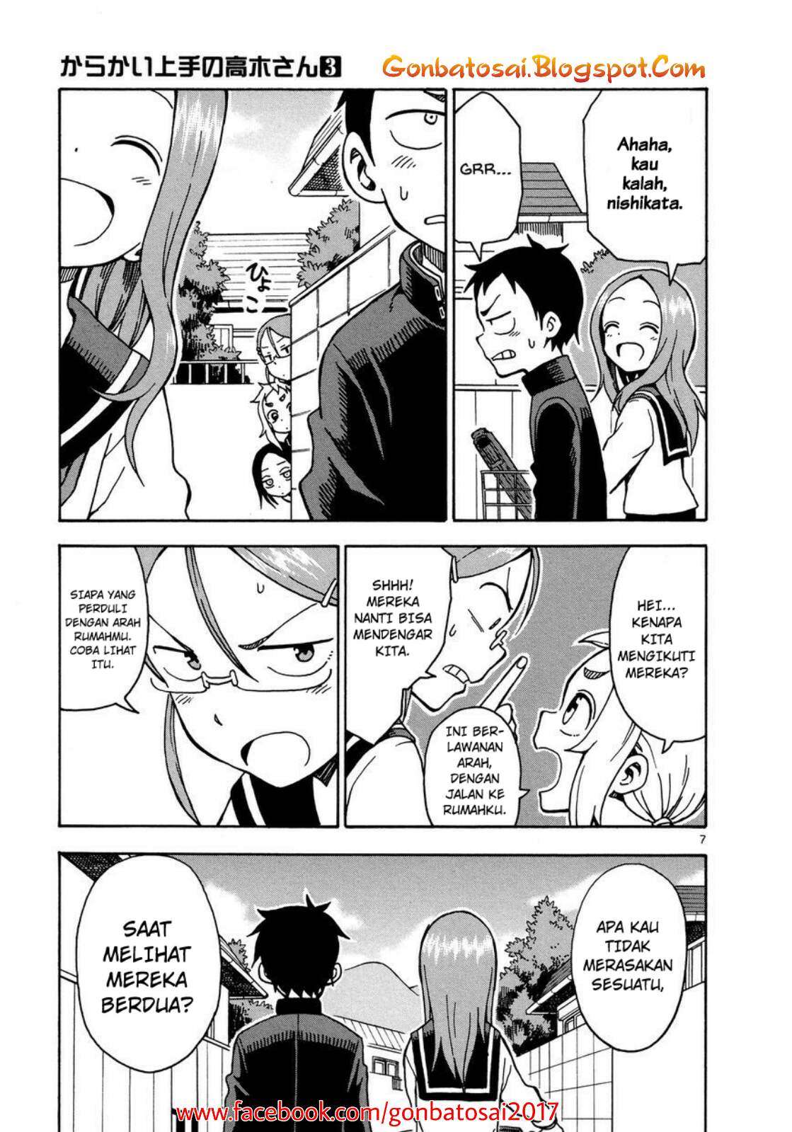 Karakai Jouzu no Takagi-san Chapter 26 Gambar 9