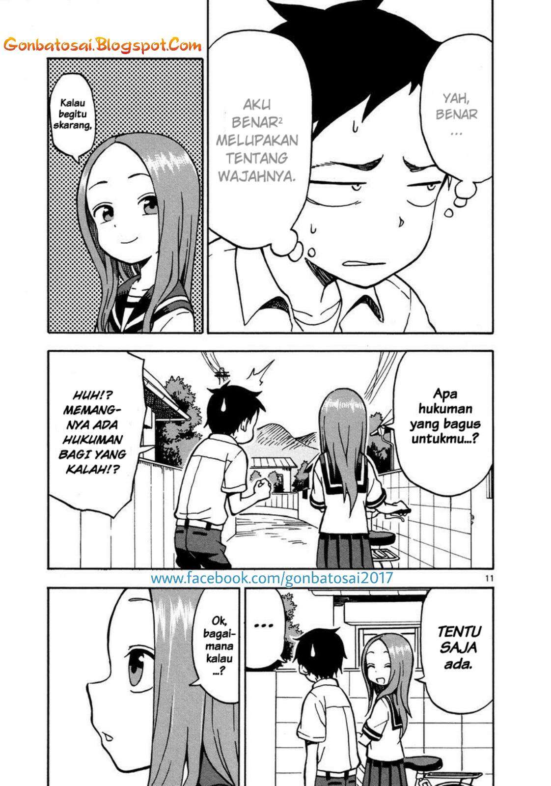 Karakai Jouzu no Takagi-san Chapter 24 Gambar 14