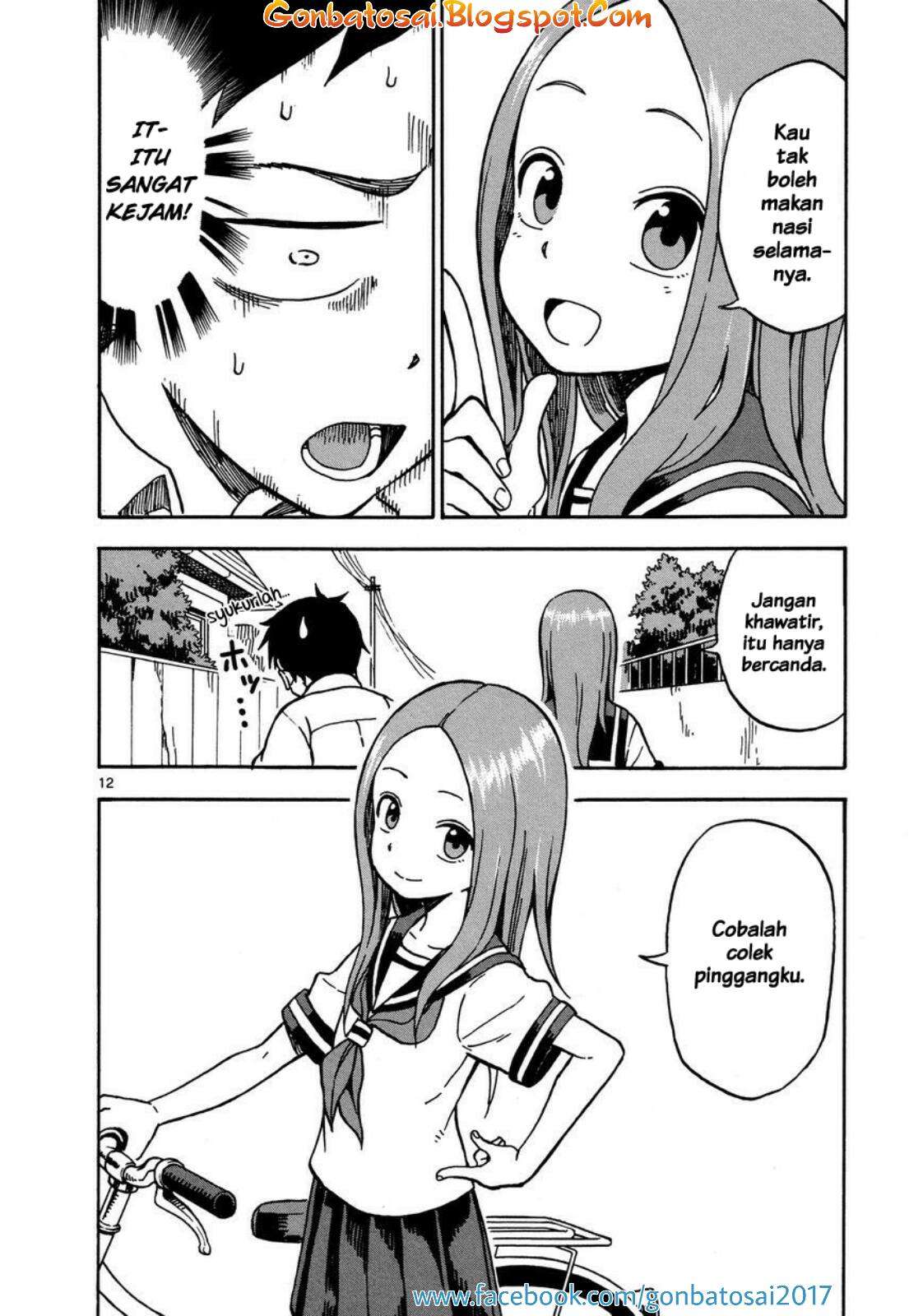 Karakai Jouzu no Takagi-san Chapter 24 Gambar 15