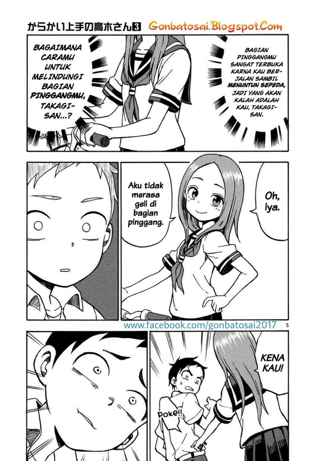 Karakai Jouzu no Takagi-san Chapter 24 Gambar 7