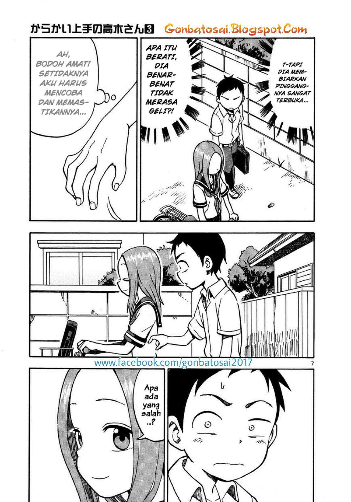 Karakai Jouzu no Takagi-san Chapter 24 Gambar 9