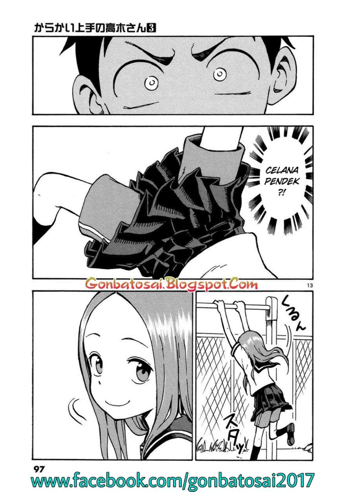 Karakai Jouzu no Takagi-san Chapter 23 Gambar 16