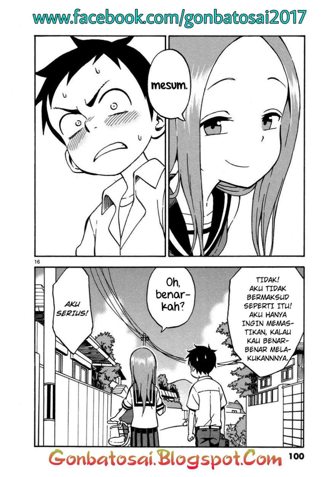 Karakai Jouzu no Takagi-san Chapter 23 Gambar 19