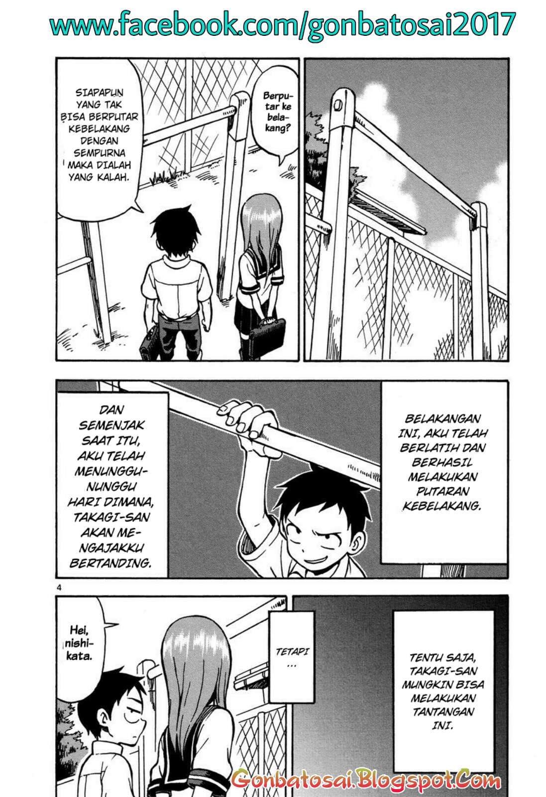 Karakai Jouzu no Takagi-san Chapter 23 Gambar 6