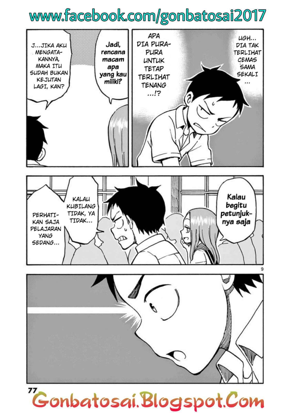 Karakai Jouzu no Takagi-san Chapter 22 Gambar 12