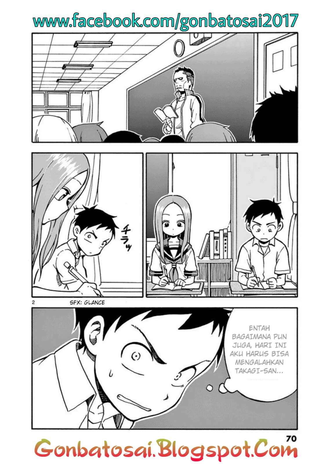 Karakai Jouzu no Takagi-san Chapter 22 Gambar 3