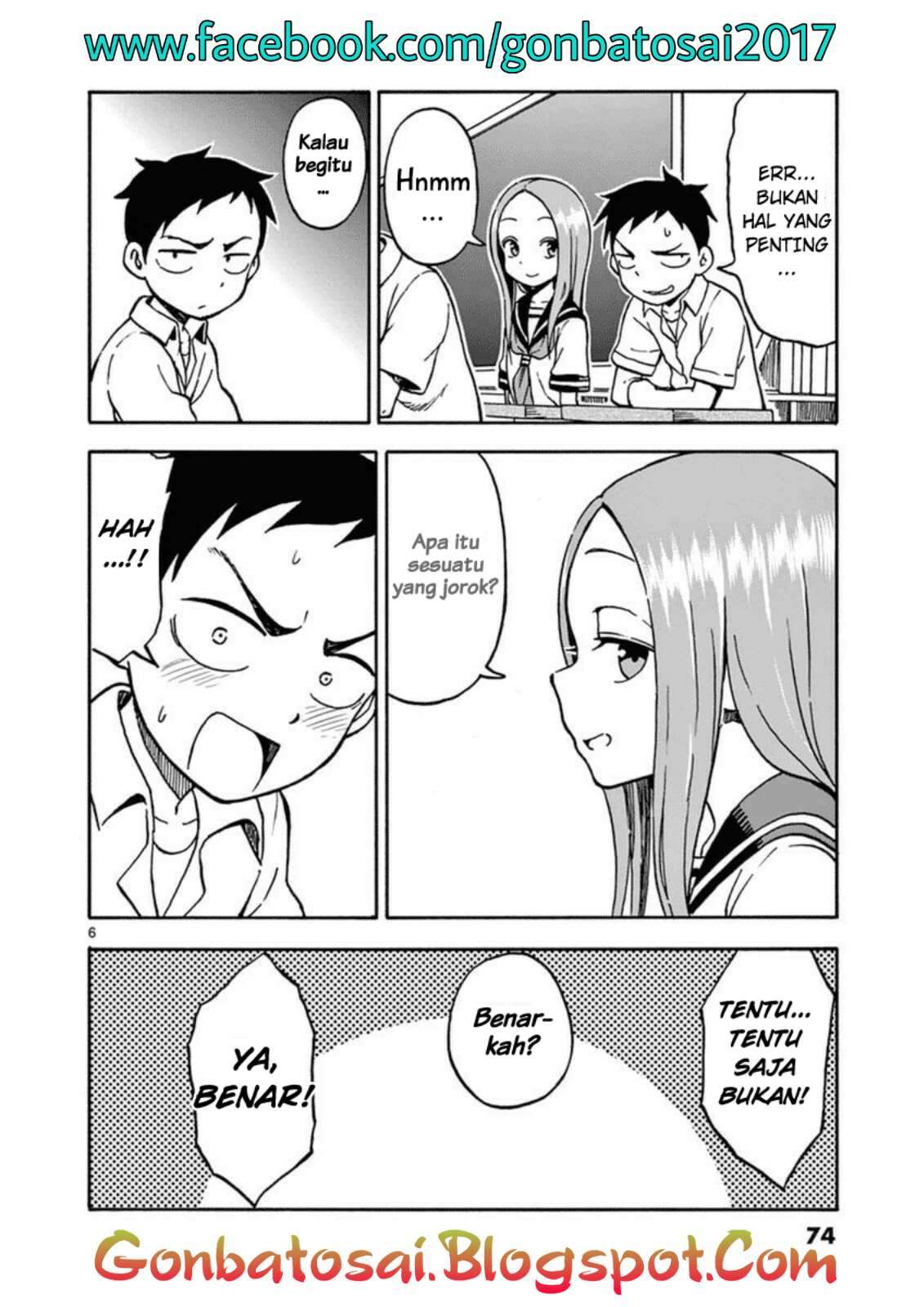 Karakai Jouzu no Takagi-san Chapter 22 Gambar 8