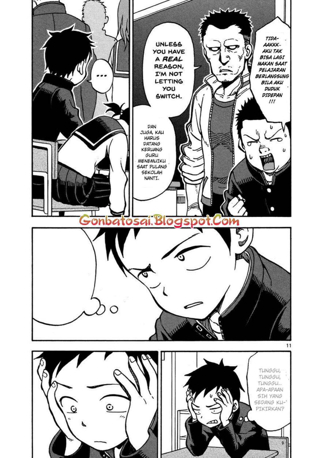 Karakai Jouzu no Takagi-san Chapter 21 Gambar 14