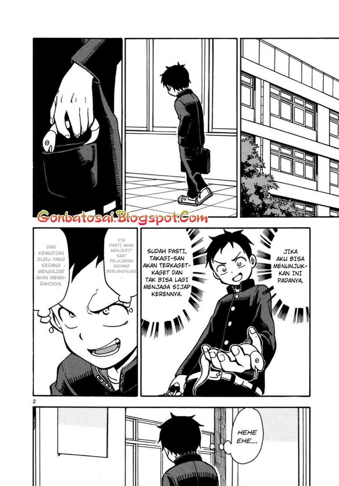 Karakai Jouzu no Takagi-san Chapter 21 Gambar 4